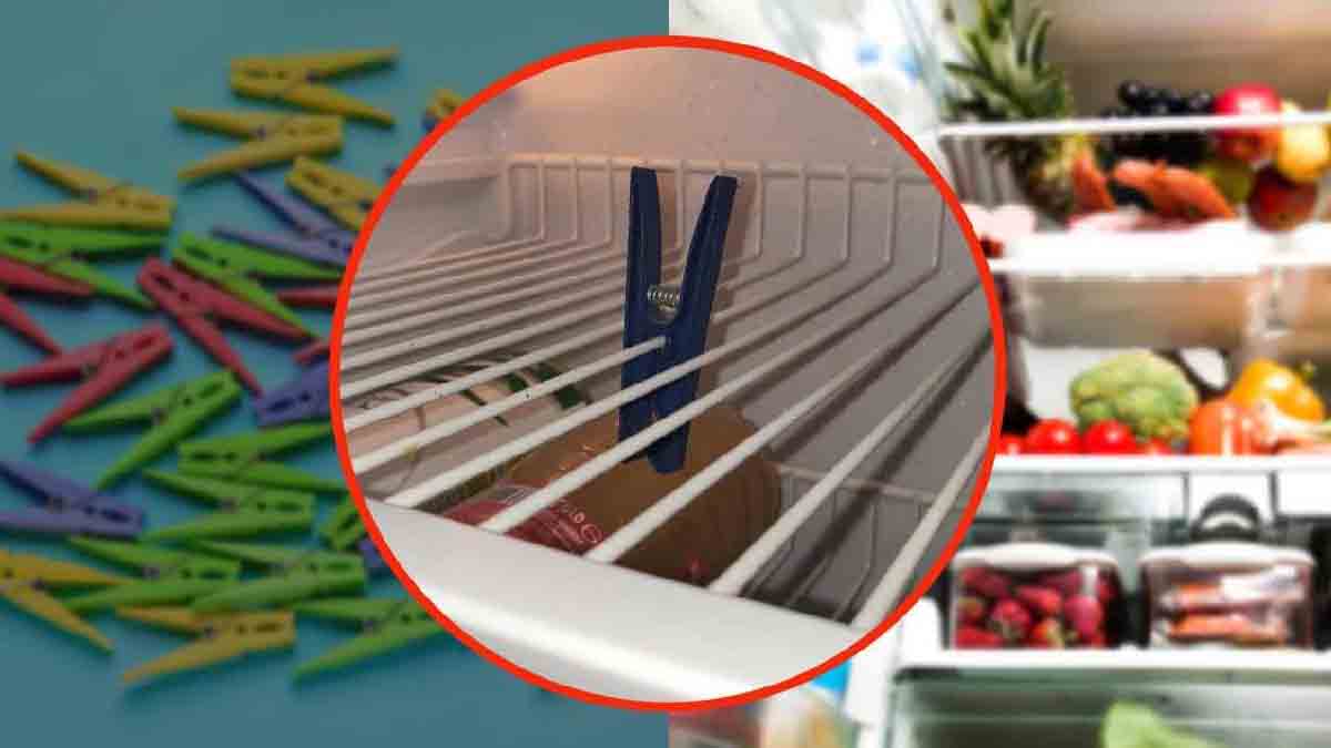 Wäscheklammern im Kühlschrank: Tun Sie es und es spart Ihnen viel Geld