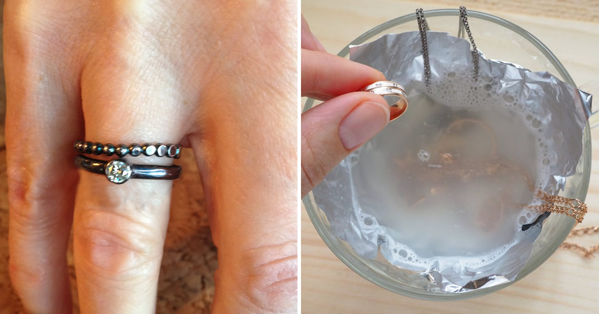 3 DIY-Tricks, um angelaufene und stumpfe Juwelen zu reinigen und ihnen wieder Glanz zu verleihen