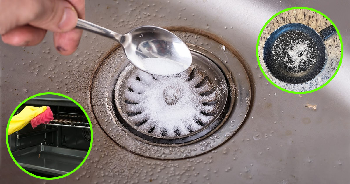 6 Putztricks mit Salz für eine makellose Küche