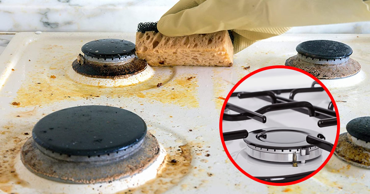 Kraftvoller hausgemachter Reiniger, der Herdplatten zum Glänzen bringt, ohne Bleichmittel zu verwenden