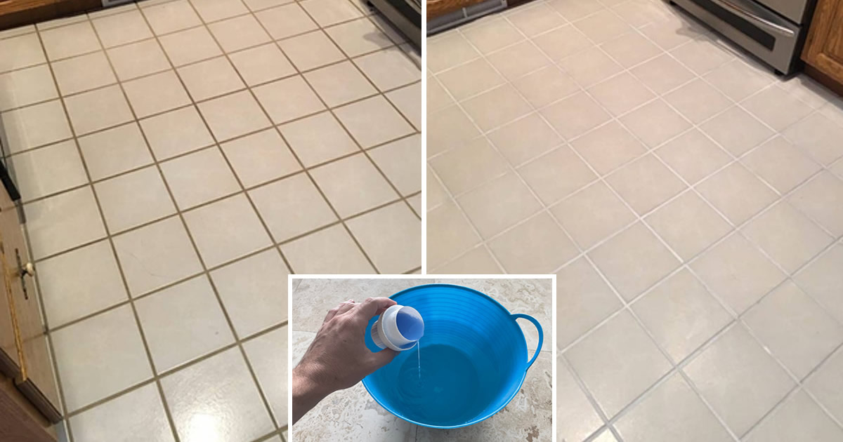 Trick mit Backpulver und Weichspüler, um den Boden zu polieren und das ganze Haus zu parfümieren