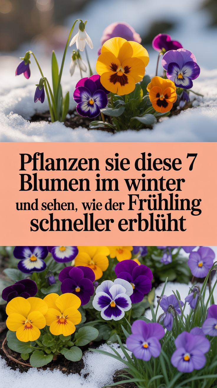 Pflanzen Sie diese 7 Blumen im Winter und sehen Sie, wie der Frühling schneller erblüht