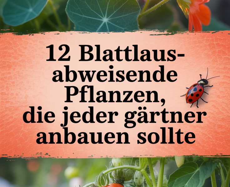 12 Blattlaus-abweisende Pflanzen, die jeder Gärtner anbauen sollte
