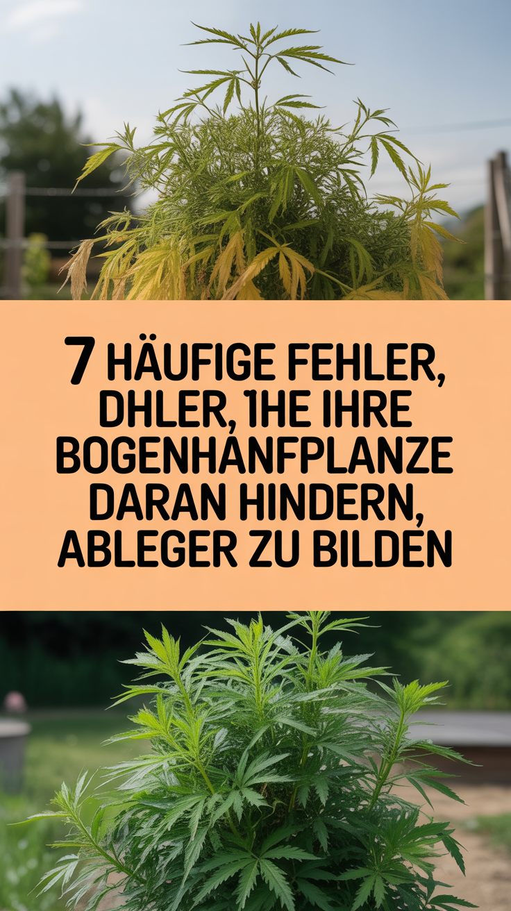 7 Häufige Fehler, die Ihre Bogenhanfpflanze daran hindern, Ableger zu bilden