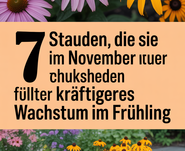 7 Stauden, die Sie im November zurückschneiden sollten für kräftigeres Wachstum im Frühling