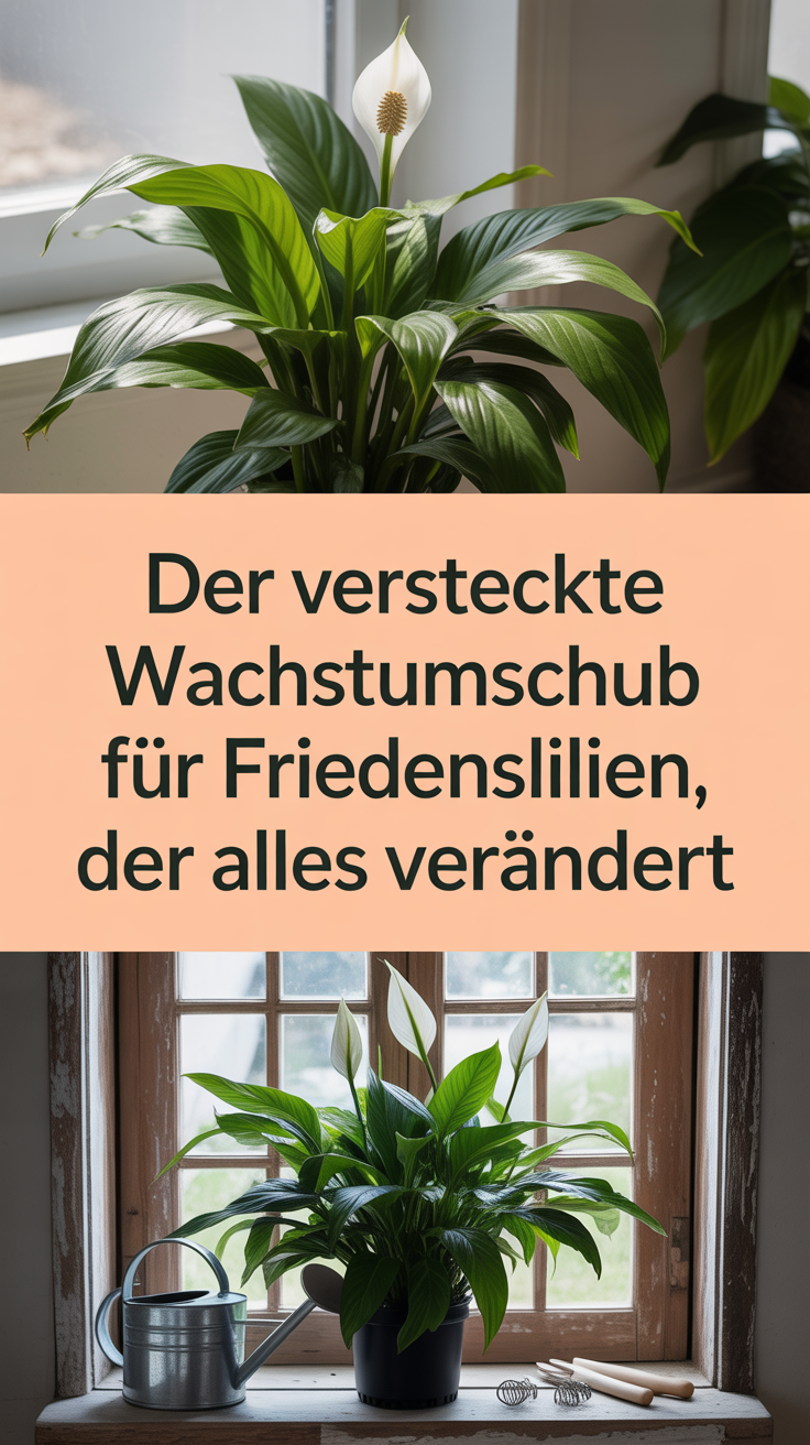 Der versteckte Wachstumsschub für Friedenslilien, der alles verändert