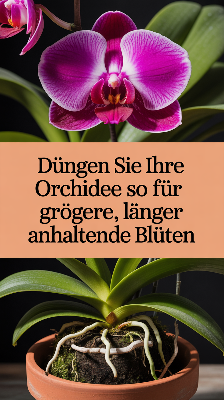 Düngen Sie Ihre Orchidee so für größere, länger anhaltende Blüten