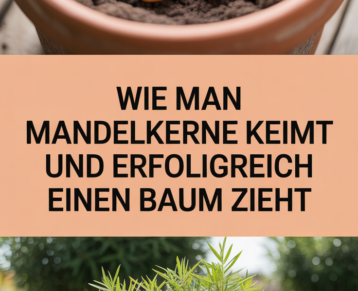 Wie man Mandelkerne keimt und erfolgreich einen Baum zieht