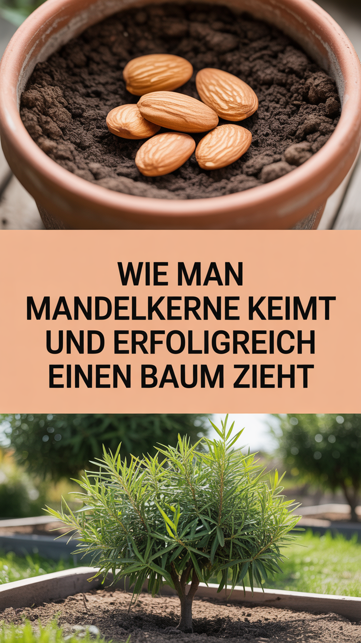 Wie man Mandelkerne keimt und erfolgreich einen Baum zieht