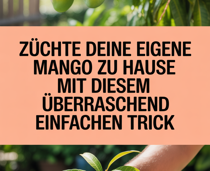 Züchte deine eigene Mango zu Hause mit diesem überraschend einfachen Trick