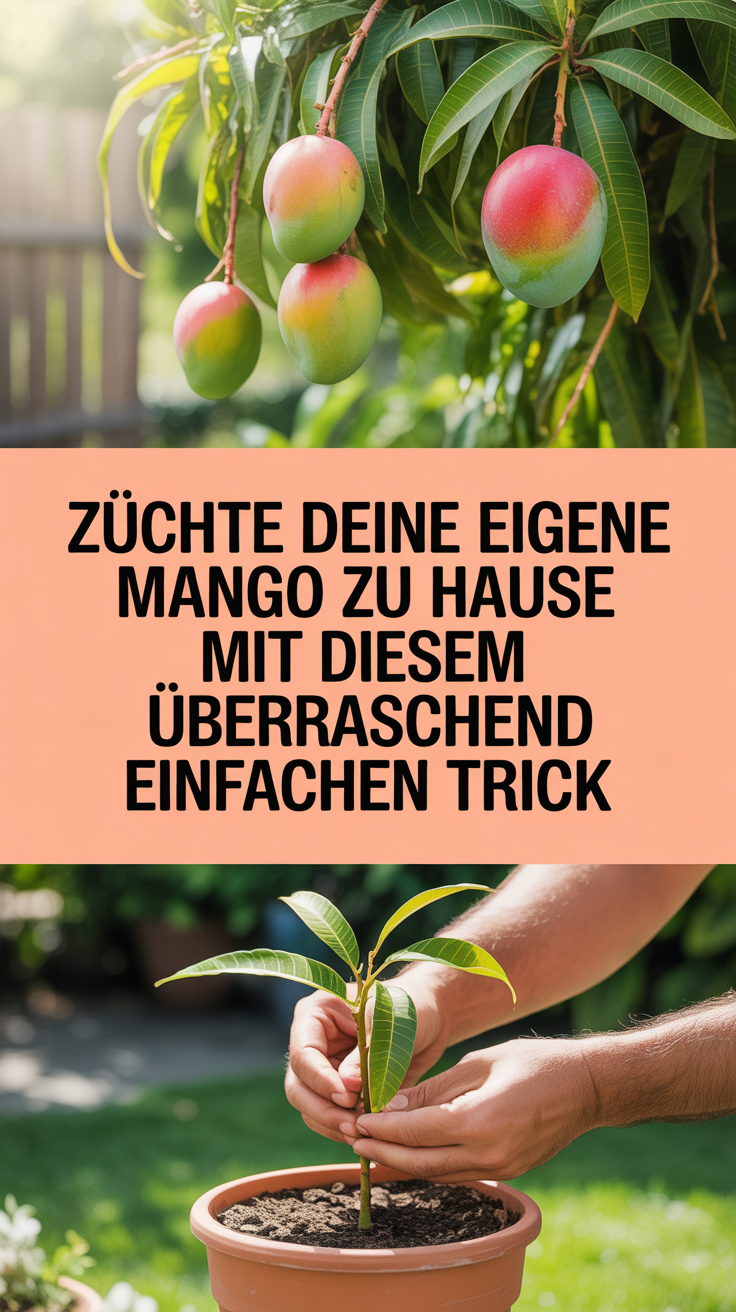 Züchte deine eigene Mango zu Hause mit diesem überraschend einfachen Trick