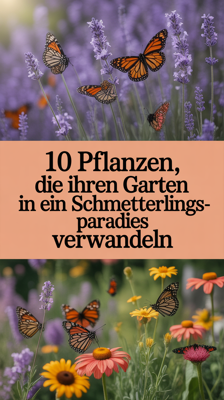 10 Pflanzen, die Ihren Garten in ein Schmetterlingsparadies verwandeln