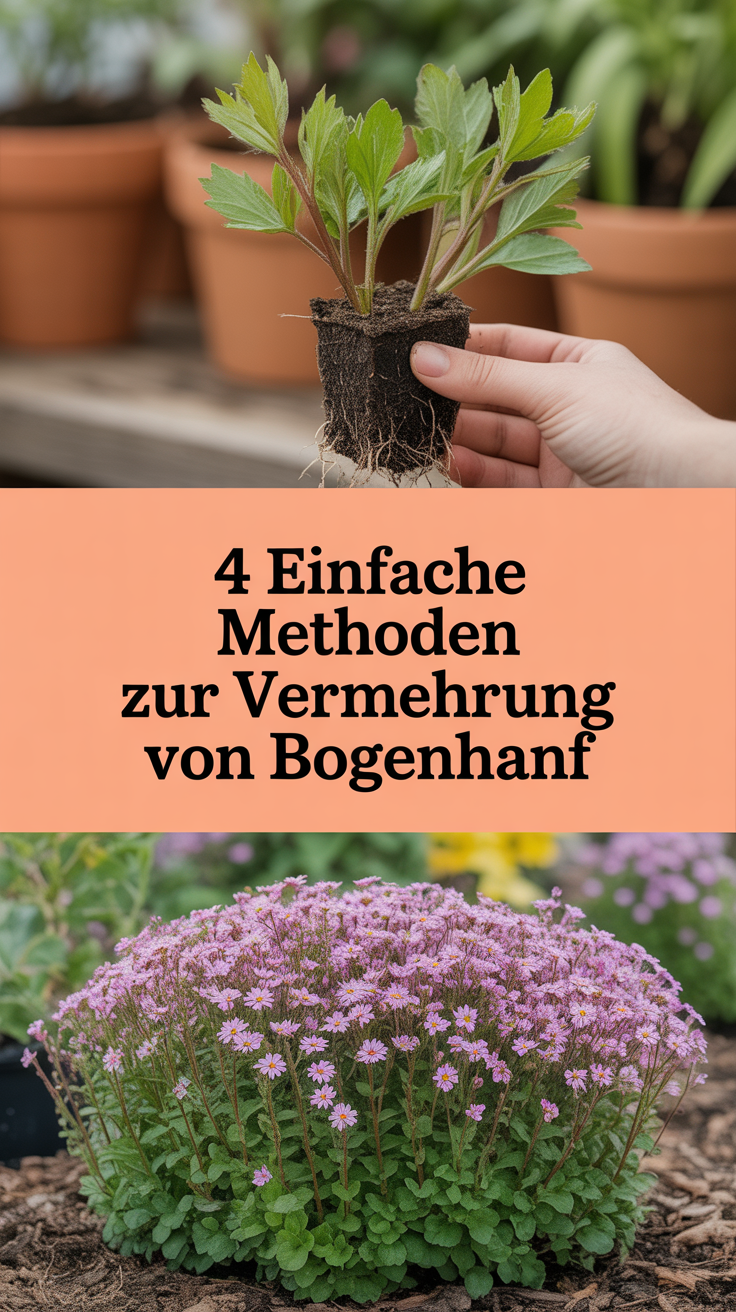 4 Einfache Methoden zur Vermehrung von Bogenhanf
