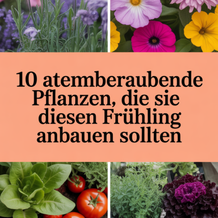10 Atemberaubende Pflanzen, die Sie diesen Frühling unbedingt anbauen sollten