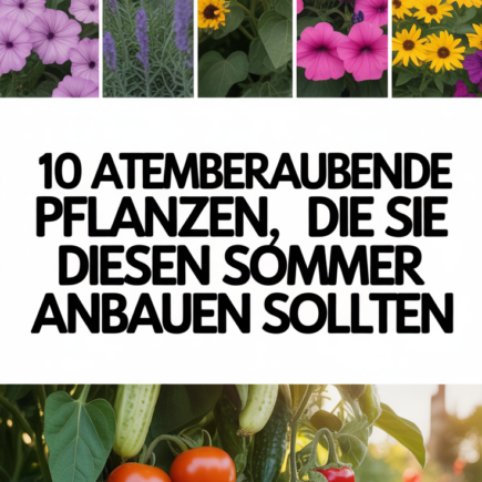 10 Atemberaubende Pflanzen, die Sie diesen Sommer anbauen sollten