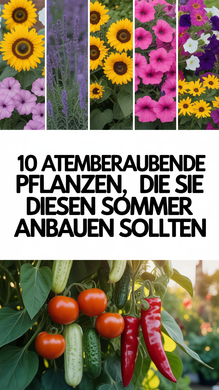 10 Atemberaubende Pflanzen, die Sie diesen Sommer anbauen sollten