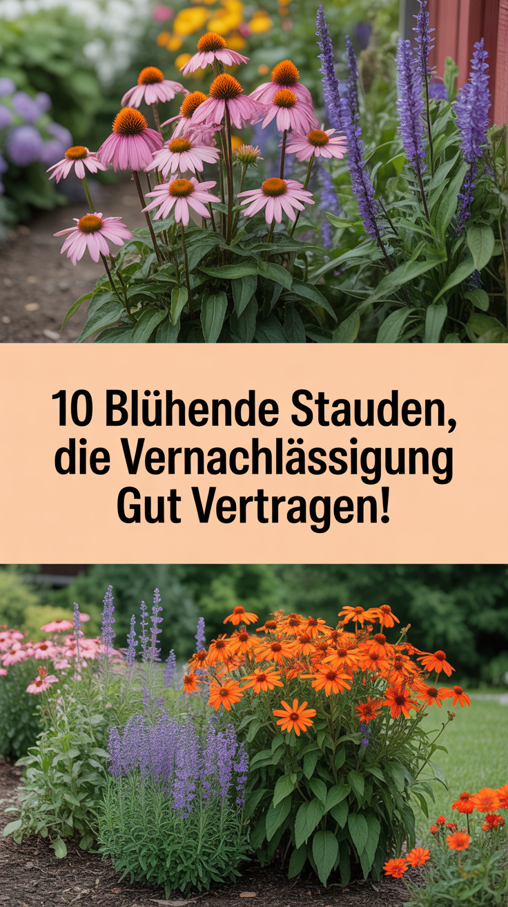 10 Blühende Stauden, die Vernachlässigung Gut Vertragen!