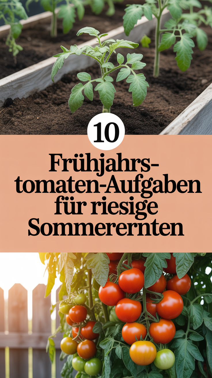 10 Frühjahrstomaten-Aufgaben für riesige Sommerernten