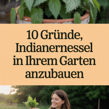 10 Gründe, Indianernessel in Ihrem Garten anzubauen