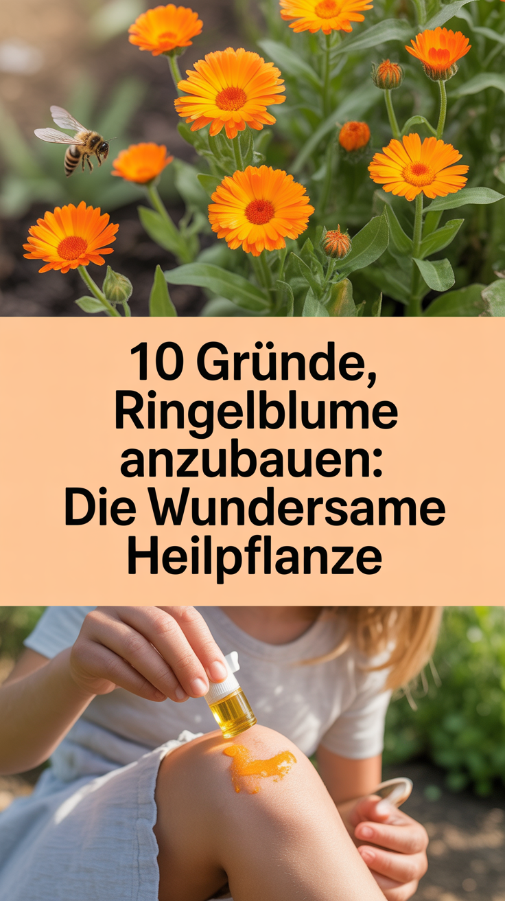10 Gründe, Ringelblume anzubauen: Die wundersame Heilpflanze