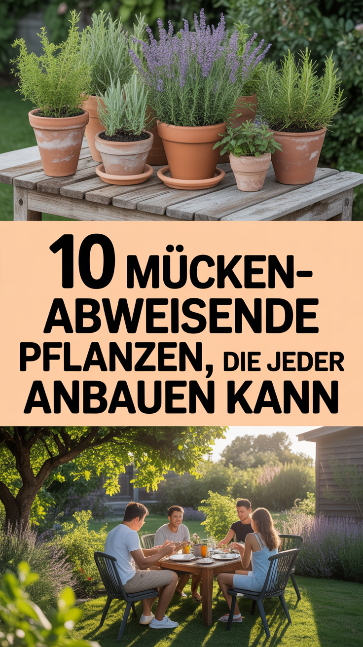 10 Mückenabweisende Pflanzen, die jeder anbauen kann