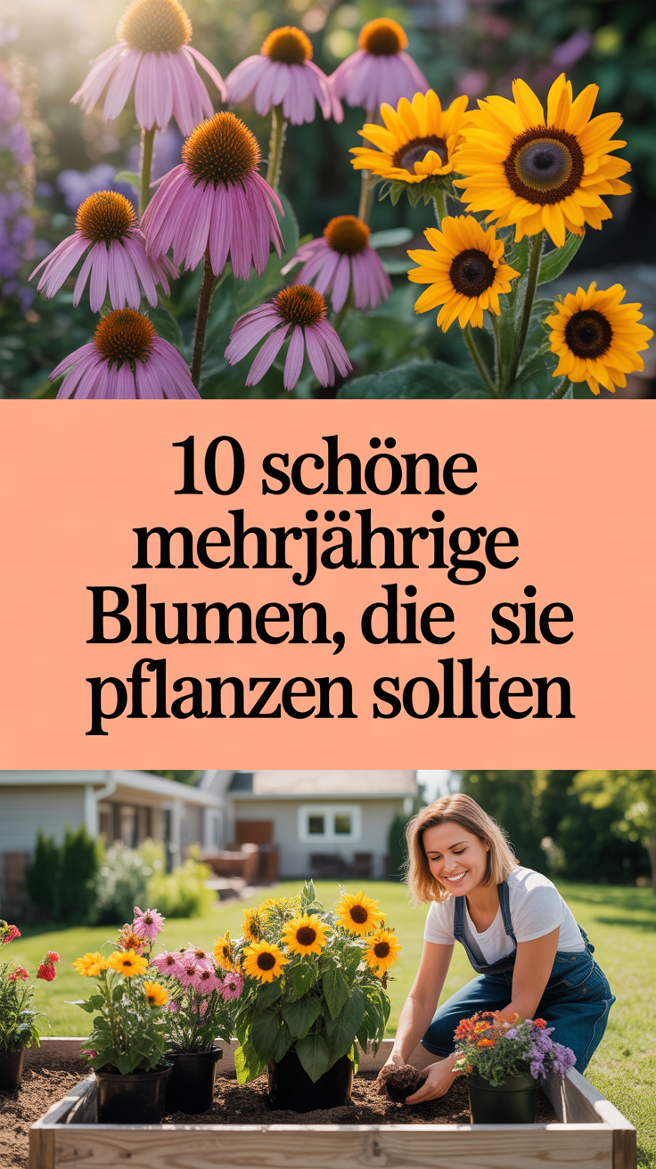 10 Schöne Mehrjährige Blumen, die Sie Jetzt Pflanzen Sollten
