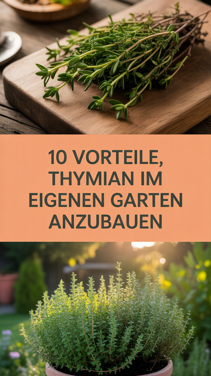 10 Vorteile, Thymian im eigenen Garten anzubauen