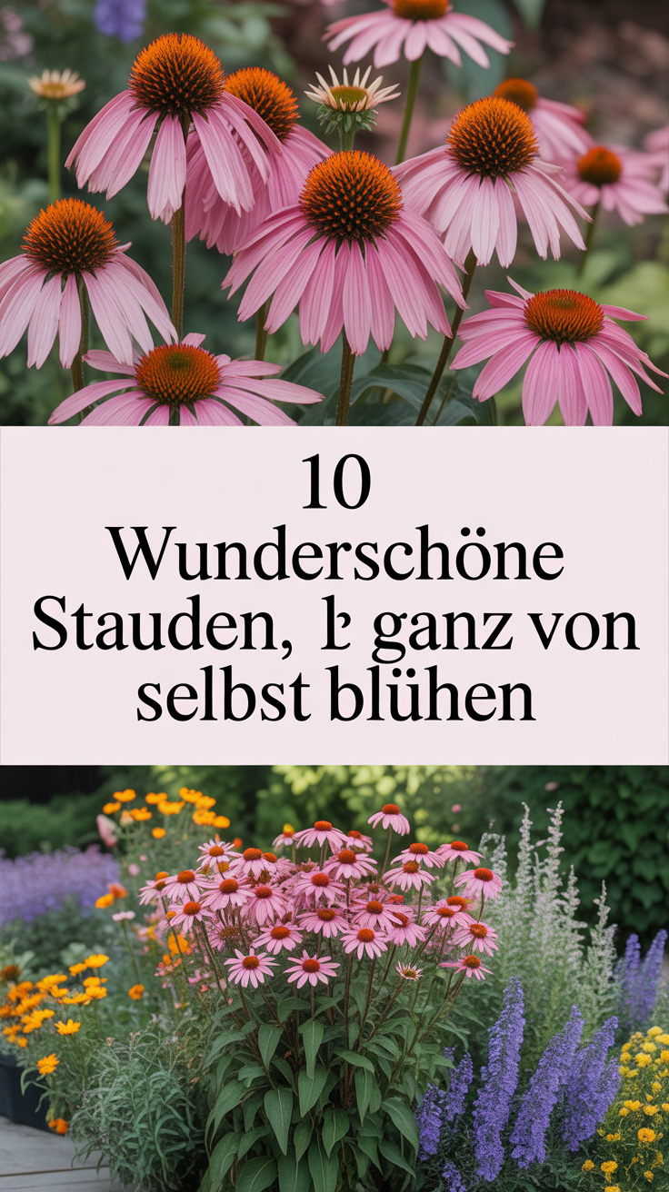 10 Wunderschöne Stauden, die ganz von selbst blühen