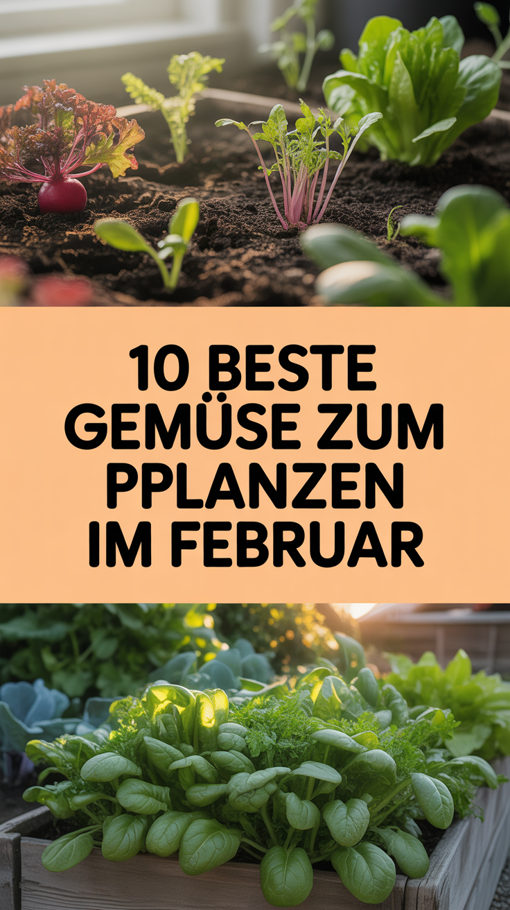 10 beste Gemüse zum Pflanzen im Februar