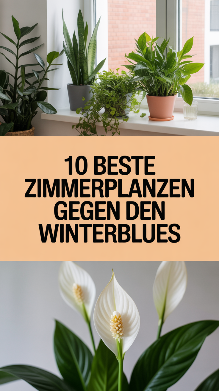 10 beste Zimmerpflanzen gegen den Winterblues