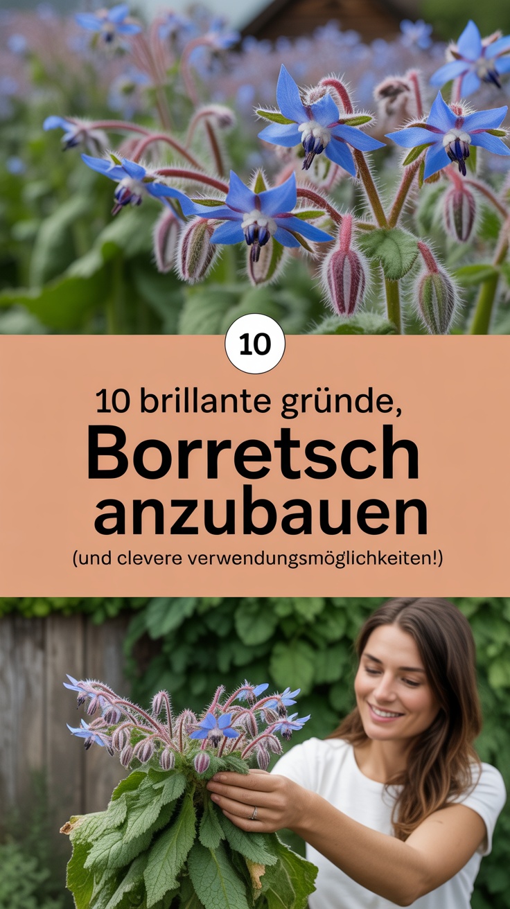10 brillante Gründe, Borretsch anzubauen (und clevere Verwendungsmöglichkeiten!)