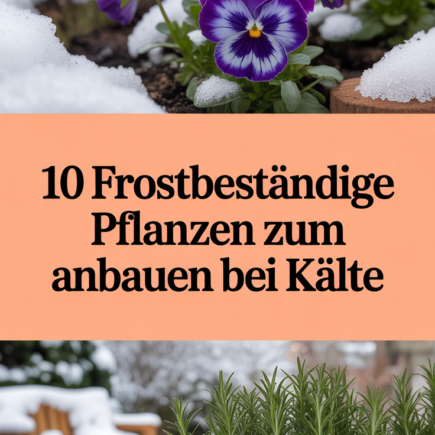 10 frostbeständige Pflanzen zum Anbauen bei Kälte