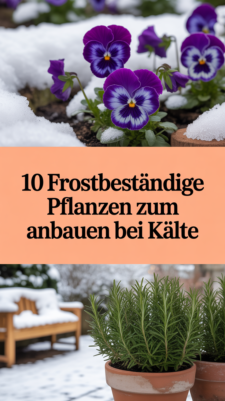 10 frostbeständige Pflanzen zum Anbauen bei Kälte