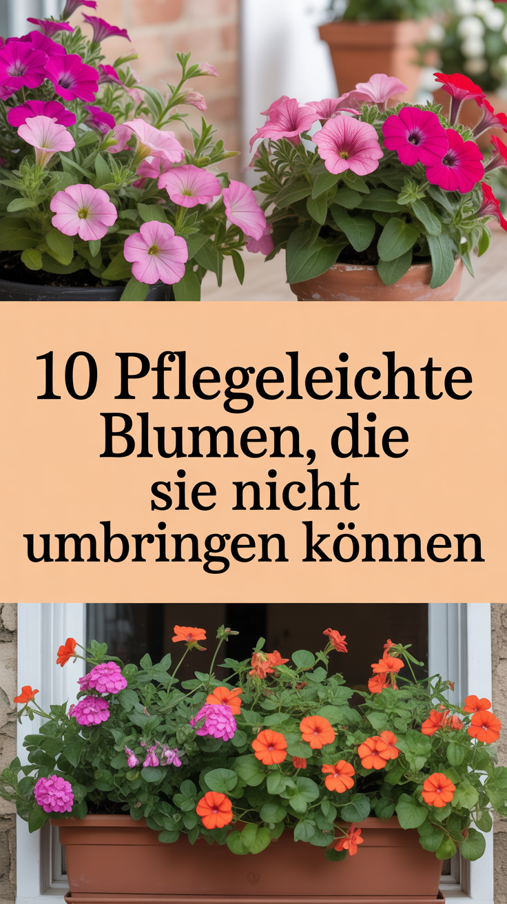 10 pflegeleichte Blumen, die Sie nicht umbringen können