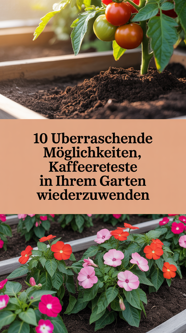 10 überraschende Möglichkeiten, Kaffeereste in Ihrem Garten wiederzuverwenden