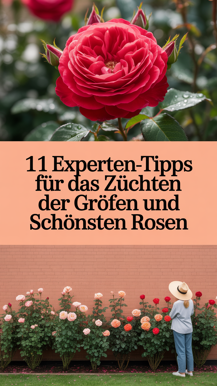 11 Experten-Tipps für das Züchten der größten und schönsten Rosen