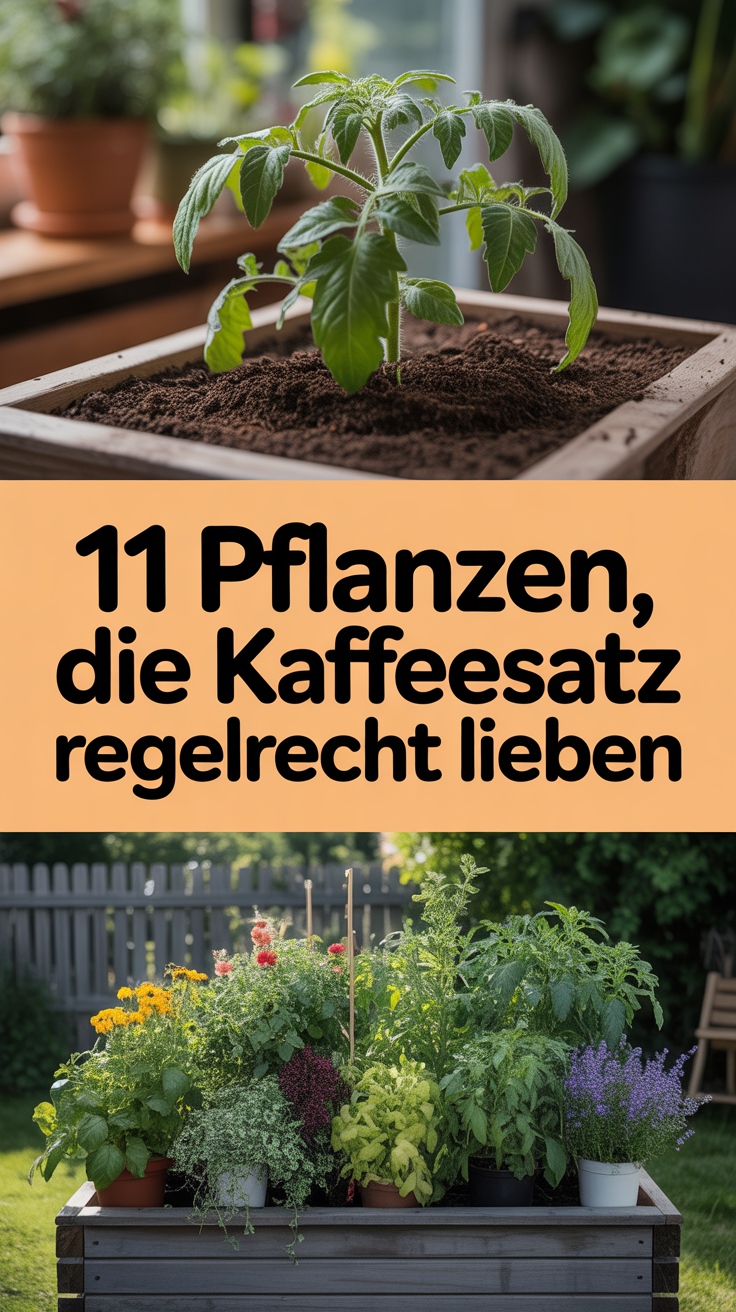 11 Pflanzen, die Kaffeesatz regelrecht lieben