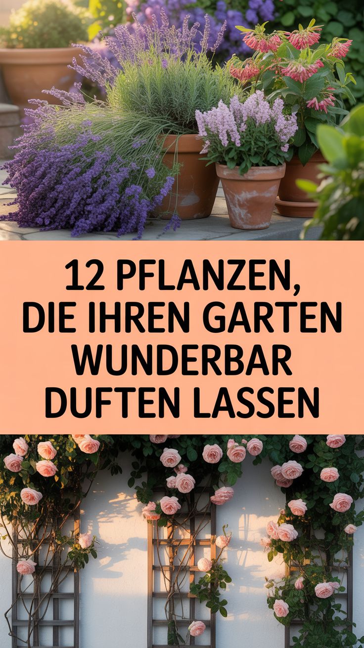 12 Pflanzen, die Ihren Garten wunderbar duften lassen