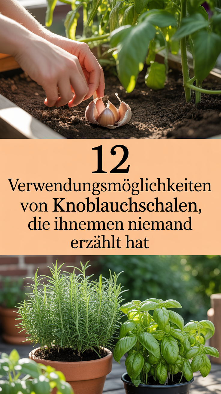 12 Verwendungsmöglichkeiten von Knoblauchschalen, die Ihnen niemand erzählt hat