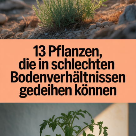 13 Pflanzen, die in schlechten Bodenverhältnissen gedeihen können
