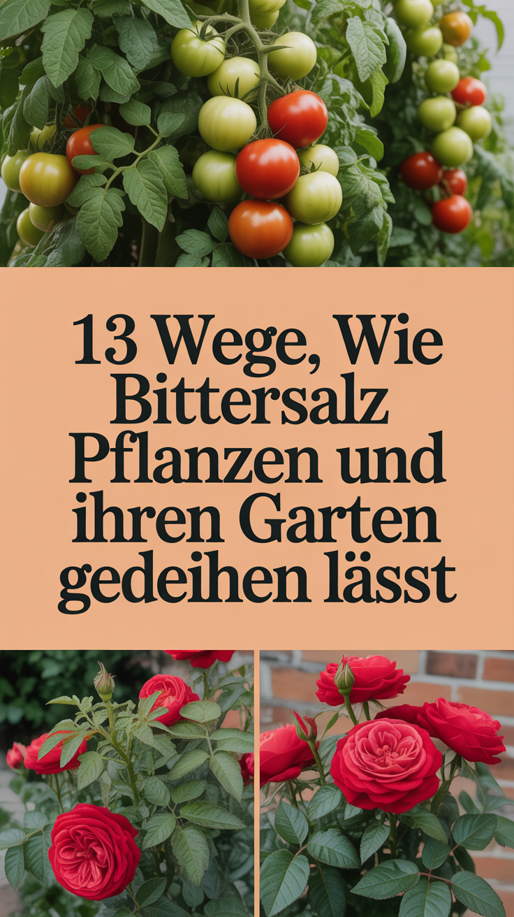 13 Wege, wie Bittersalz Pflanzen und Ihren Garten gedeihen lässt