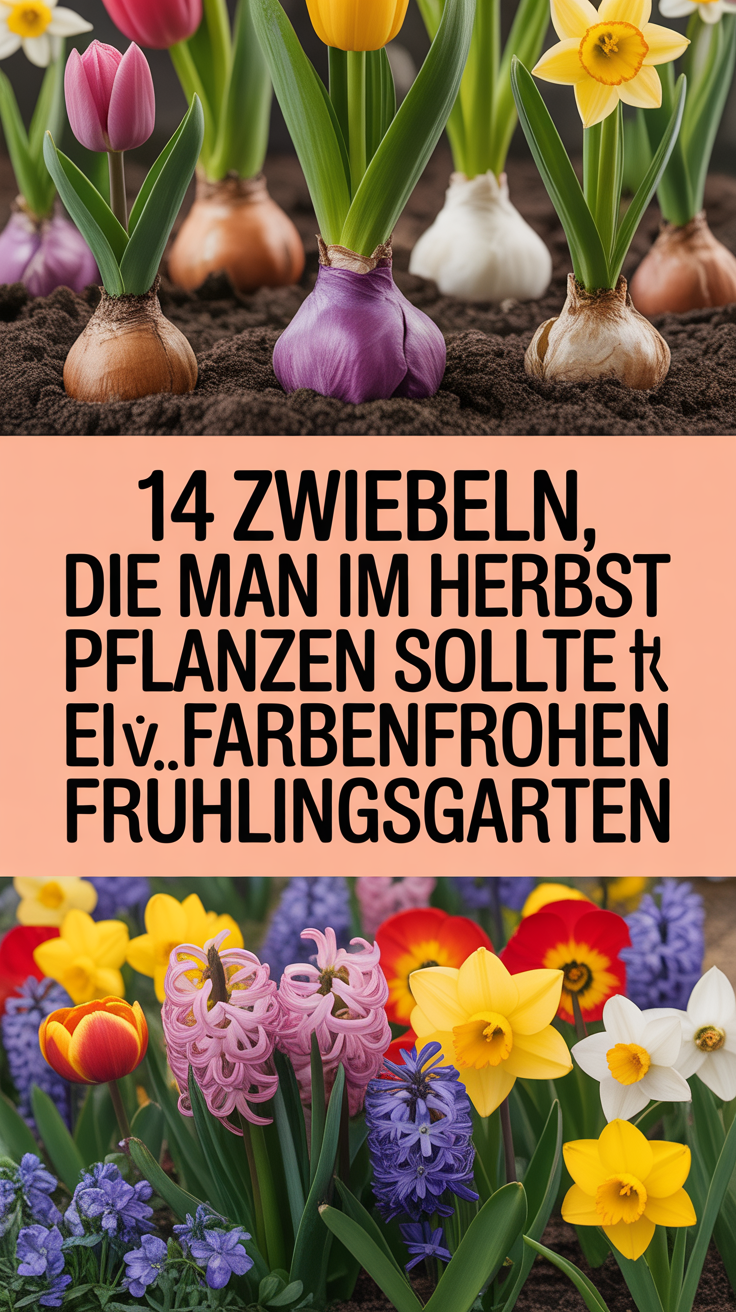 14 Zwiebeln, die man im Herbst pflanzen sollte für einen farbenfrohen Frühlingsgarten