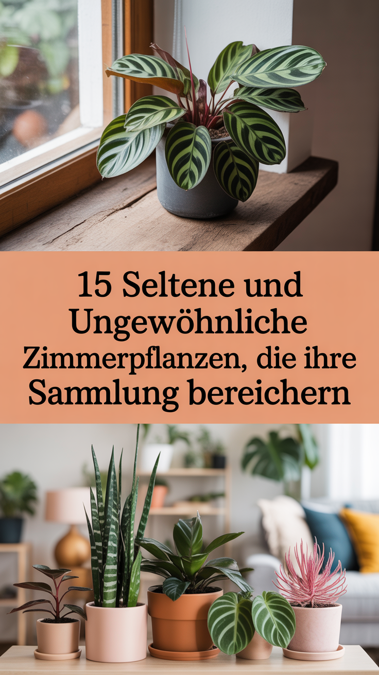 15 Seltene und Ungewöhnliche Zimmerpflanzen, Die Ihre Sammlung Bereichern