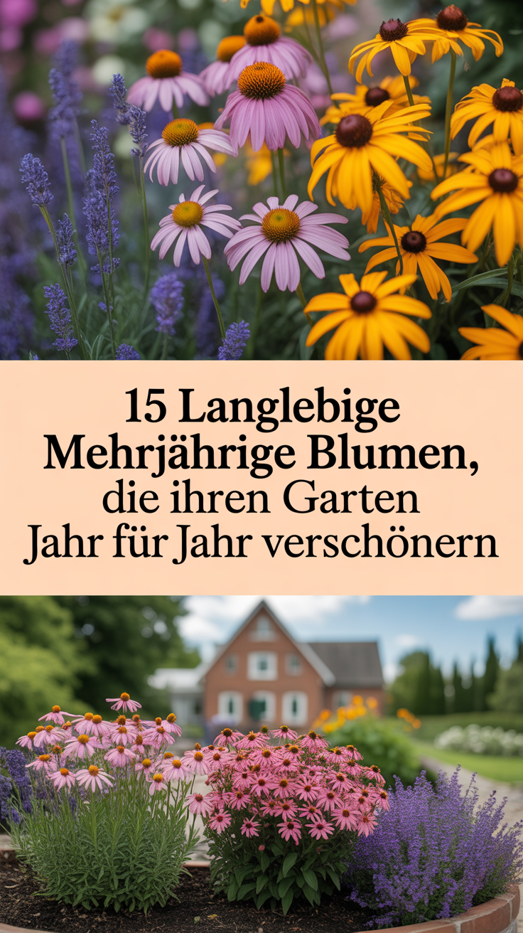 15 langlebige mehrjährige Blumen, die Ihren Garten Jahr für Jahr verschönern