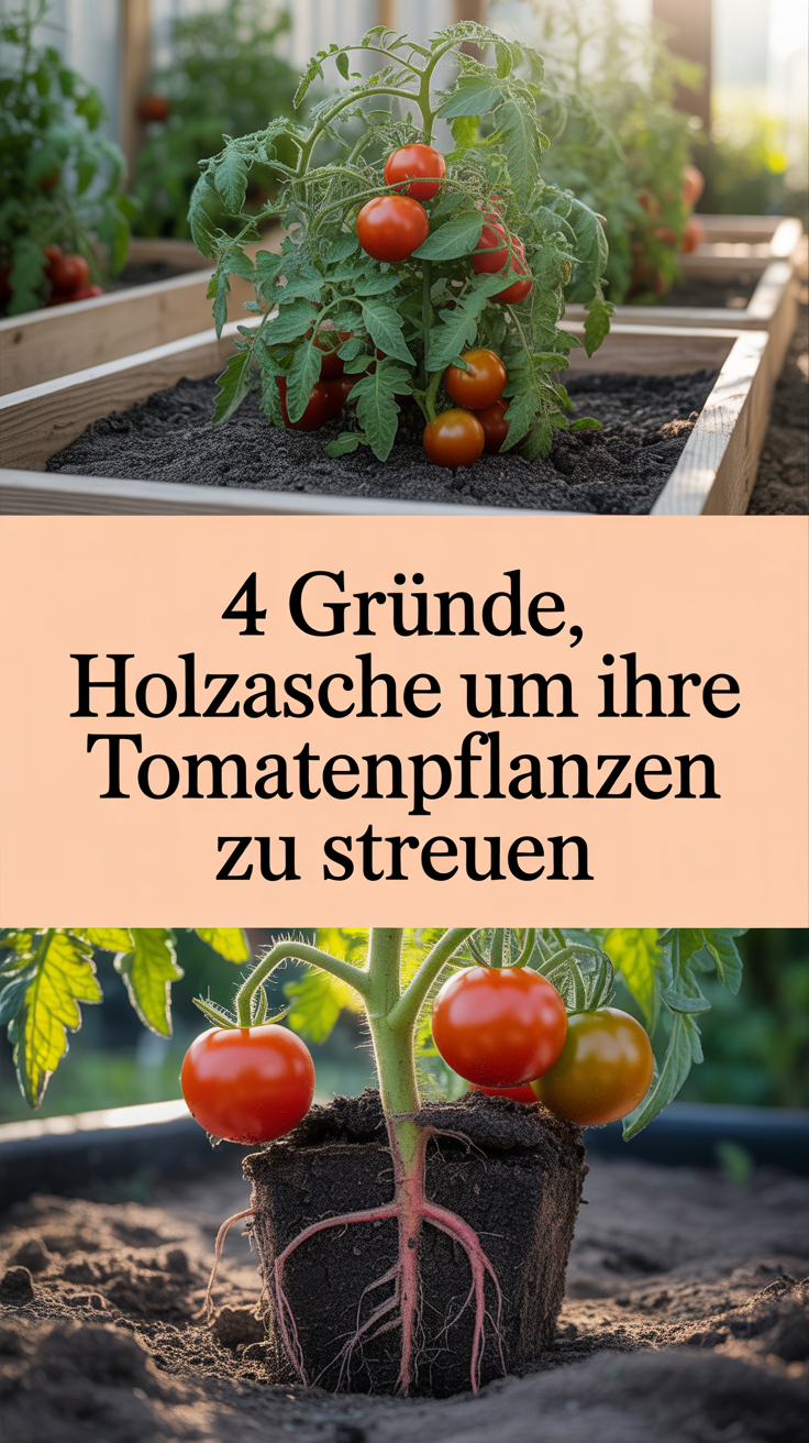 4 Gründe, Holzasche um Ihre Tomatenpflanzen zu streuen