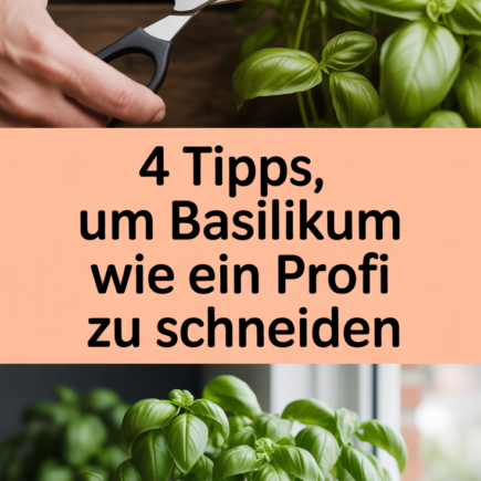 4 Tipps, um Basilikum wie ein Profi zu schneiden