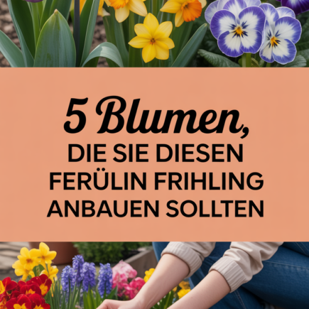 5 Blumen, die Sie diesen Frühling anbauen sollten