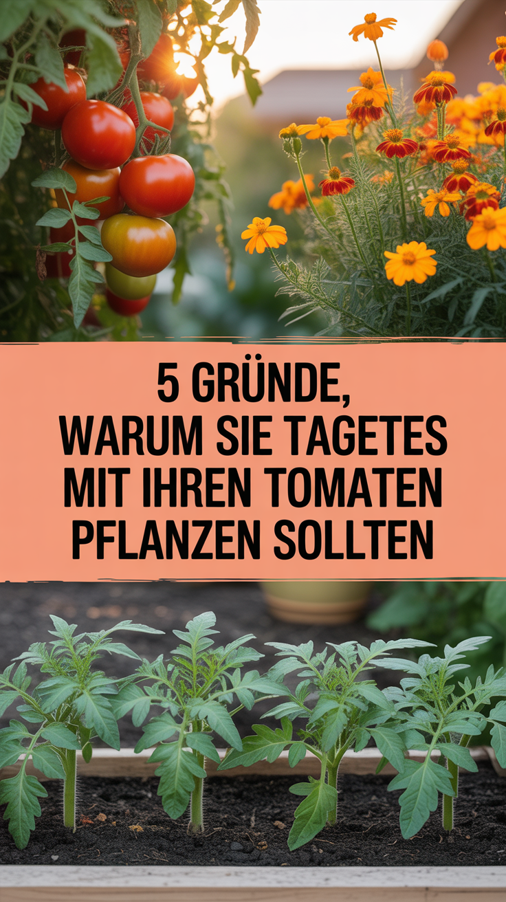 5 GRÜNDE, WARUM SIE TAGETES MIT IHREN TOMATEN PFLANZEN SOLLTEN