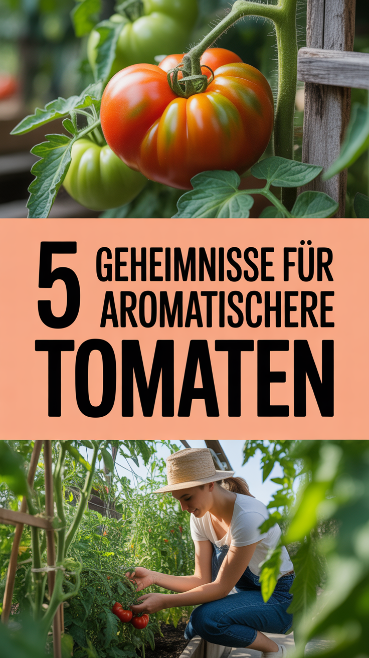 5 Geheimnisse für aromatischere Tomaten