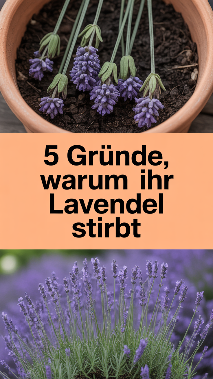 5 Gründe, warum Ihr Lavendel stirbt